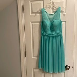 Light blue formal or homecoming dress